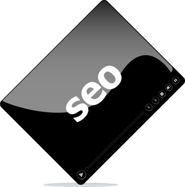 Seo sözcüğüyle web için video ortam oynatıcı
