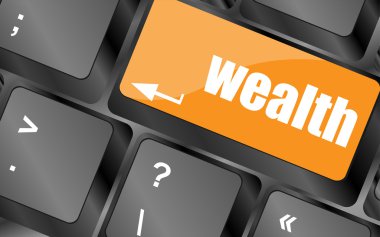 Bilgisayar klavyesinde zengin sözcüğe sahip bulut simgesi