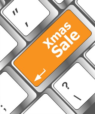 bilgisayar klavye ile tatil anahtar - xmas Satılık