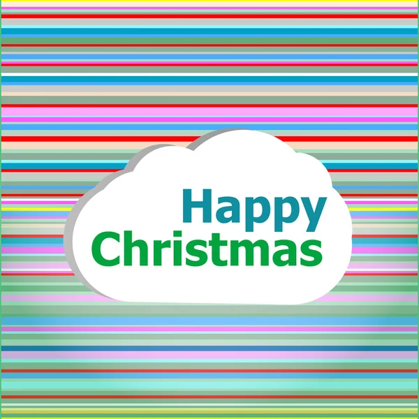 Seamless abstract pattern background with happy christmas words — Stock Photo, Image