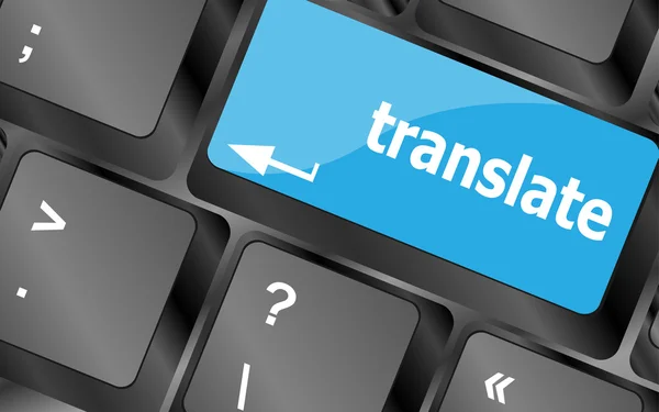 Translate button on keyboard — Stock Photo, Image