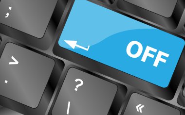 Kırmızı klavye düğmesini kelime