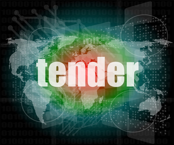 нежное слово на цифровом экране, глобальная коммуникационная концепция
