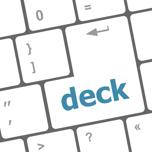 Słowo na klawiaturze, przycisk komputera notebooka — Zdjęcie stockowe