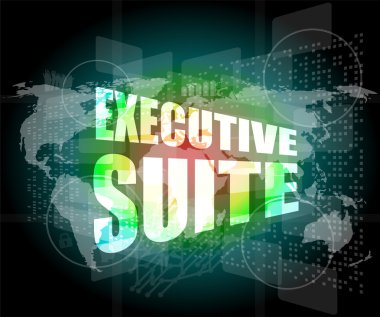 yönetici süiti, arayüz hi teknoloji, dokunmatik ekran