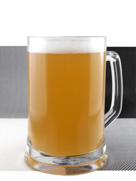 Leichter Bierkrug — Stockfoto