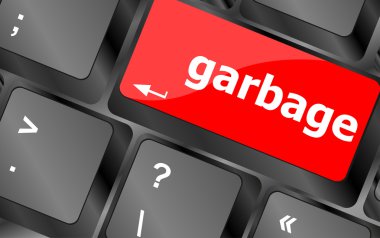Bilgisayar klavyesindeki çöp sözcüğü