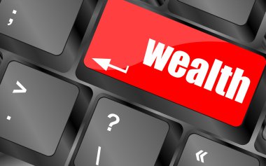 Bilgisayar klavyesinde zengin sözcüğe sahip bulut simgesi