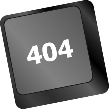 Klavye tuşlarında 404 kod düğmesi