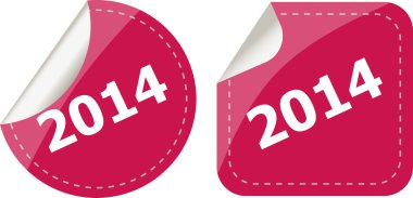 2014 etiket düğmesi seti, iş etiketi