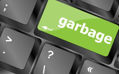 Bilgisayar klavyesindeki çöp sözcüğü