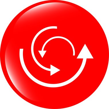 Özet satırları (oklar) web parlak simge (düğme Tarih daireler)