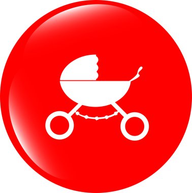 Bebek arabası simgesi kipte