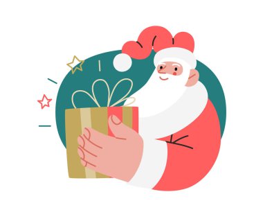 Web Noel Baba - kurumsal web sitesi için simgeler.