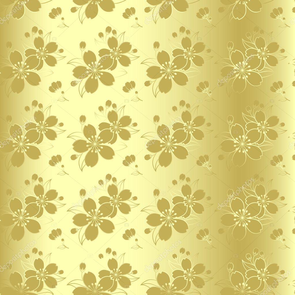 東洋の中国桜背景 ストックベクター C Meikis