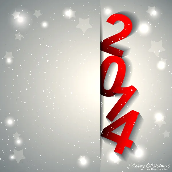 Novoroční přání — Stockový vektor
