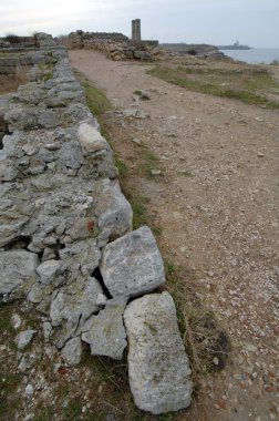 Görünüm chersonesos bölge