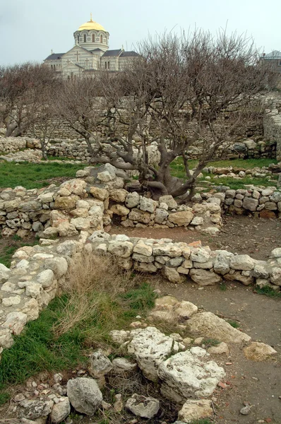 Vista del territorio de Chersonesos — Foto de Stock