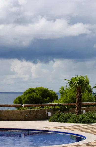 Paisaje marino con lejos — Foto de Stock