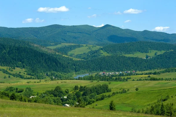 Paisaje Cárpatos — Foto de Stock