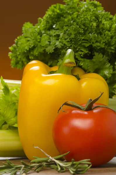 Tomates cereja — Fotografia de Stock