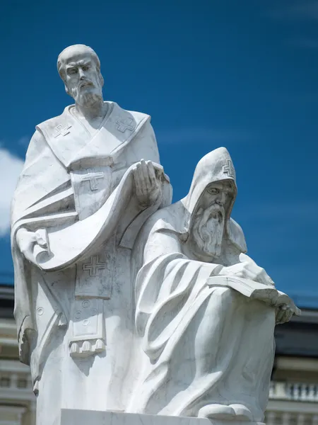 Statua dei Santi Cirillo e Metodio — Foto Stock