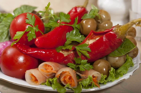 Verduras rellenas — Foto de Stock