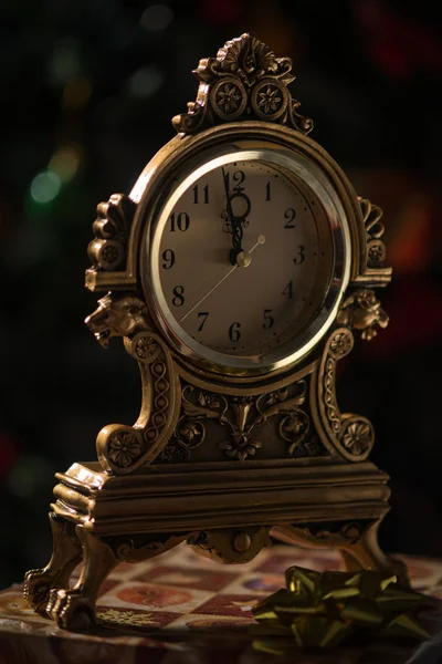 Christmas clock — Stock Photo, Image