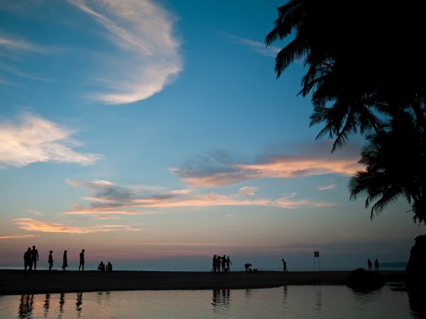 Cola beach Goa — Stockfoto