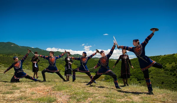 Conjunto Nacional de Canción y Danza de Georgia Erisioni —  Fotos de Stock