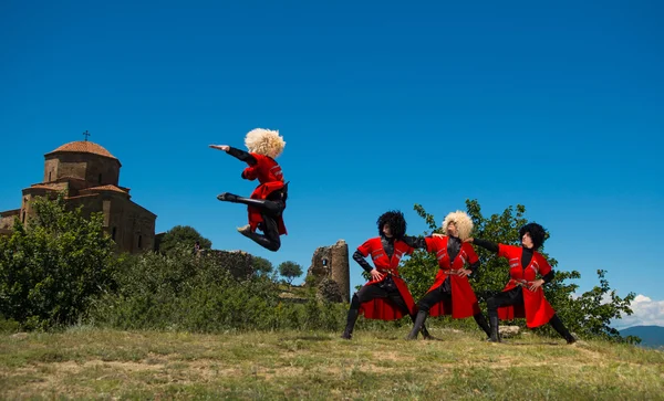 Ensemble Nazionale di Canzone e Danza della Georgia Erisioni — Foto Stock