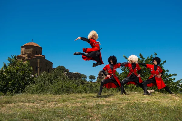 Nationales Gesangs- und Tanzensemble georgia erisioni — Stockfoto