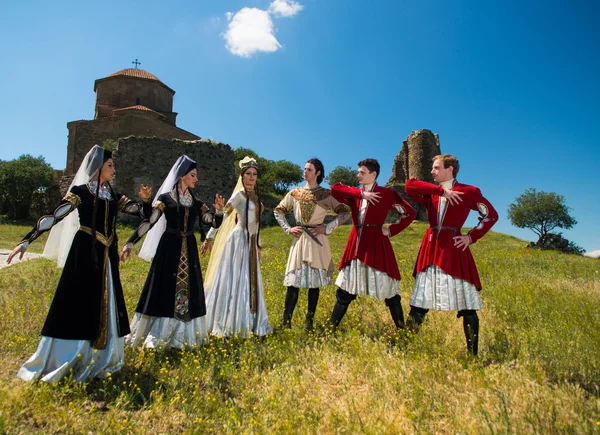 National Song and Dance Ensemble of Georgia Erisioni — Stock Photo, Image