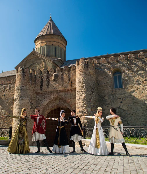 National Song and Dance Ensemble of Georgia Erisioni — Stock Photo, Image