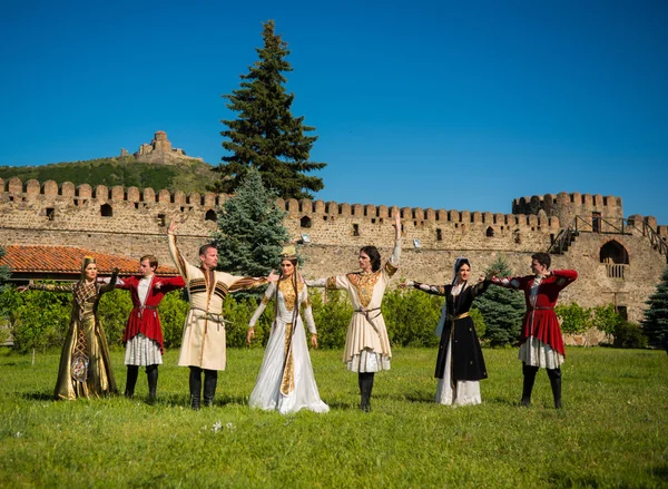 Nationales Gesangs- und Tanzensemble georgia erisioni — Stockfoto