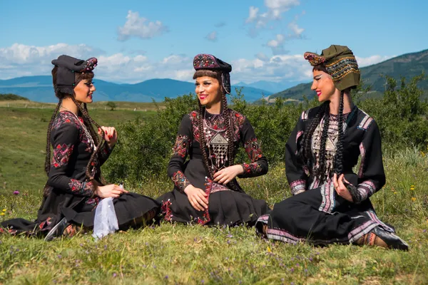 Soubor národních písní a tanců z Gruzie erisioni Royalty Free Stock Obrázky