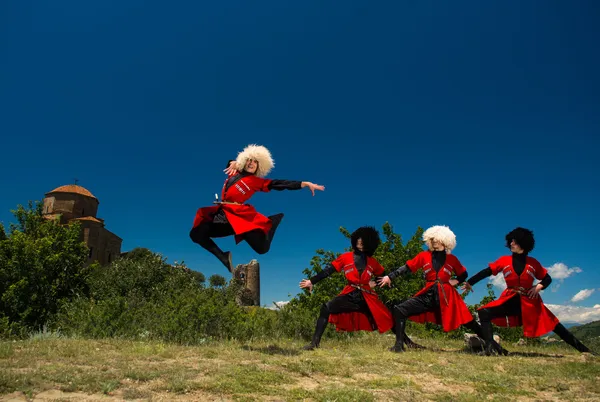 Conjunto Nacional de Música e Dança da Geórgia Erisioni Fotos De Bancos De Imagens Sem Royalties