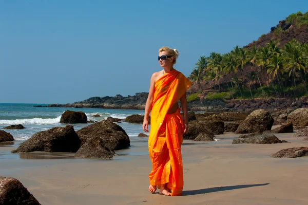 Menina em Goa — Fotografia de Stock