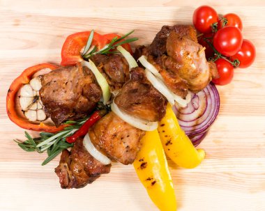 fırında sebzeli et.