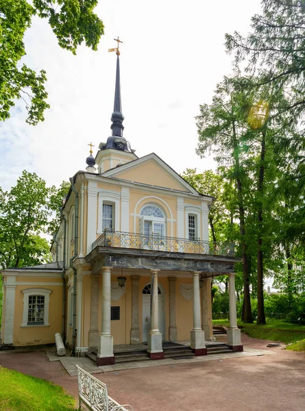 Kościół Znamenskaya Carski Selo Rosja — Zdjęcie stockowe