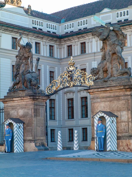 Government House Architecture Prague Czech — Stock fotografie