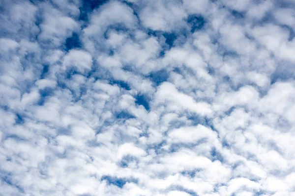 Background Texture Form Blue Sky White Clouds — Foto de Stock