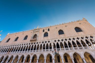 Venedik 'teki mimari binalar. İtalya