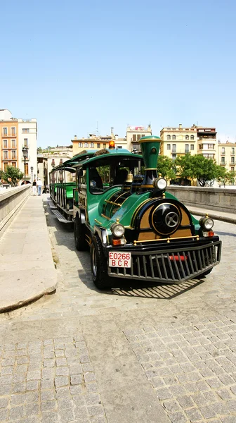 Train of walk for tourists — Stock Photo, Image