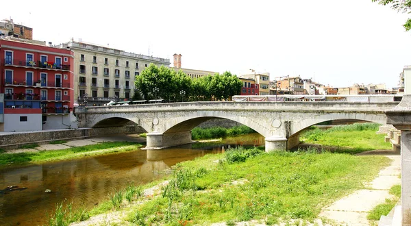 Bridge and facades — Stock Photo, Image