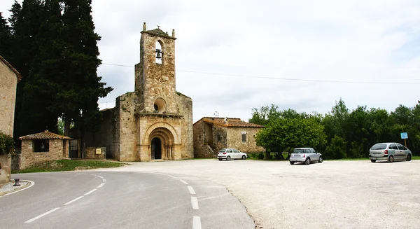 Davanti alla chiesa delle Porchesi — Foto Stock