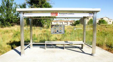 otobüs durağı