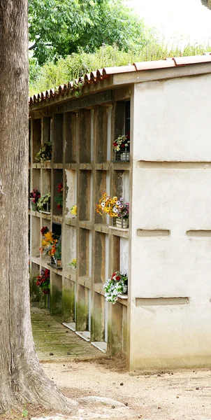 Niches of a cemetery — Stock Photo, Image