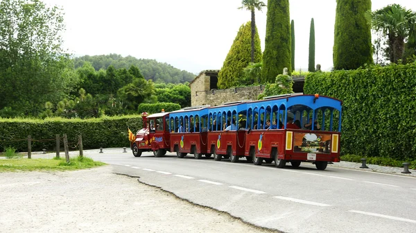 Trein van toeristische wandeling — Stockfoto