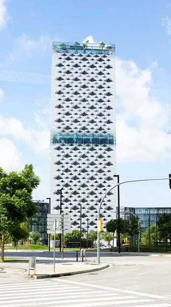 Singular design building — Stock Photo, Image